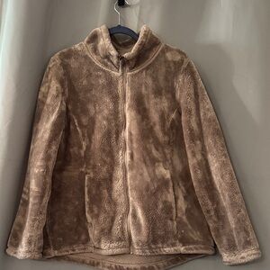 32 Degrees Brown Fleece Jacket